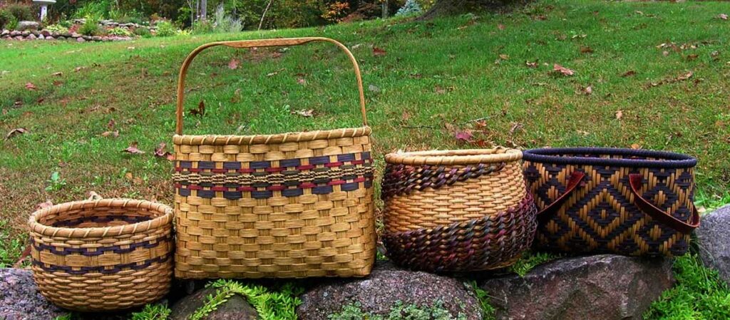 handwoven baskets
