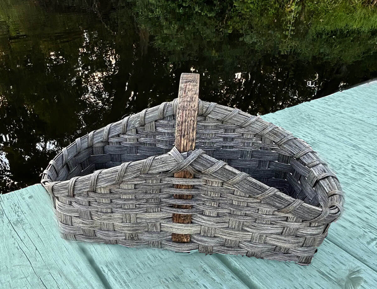 This the small Primitive Hearth basket