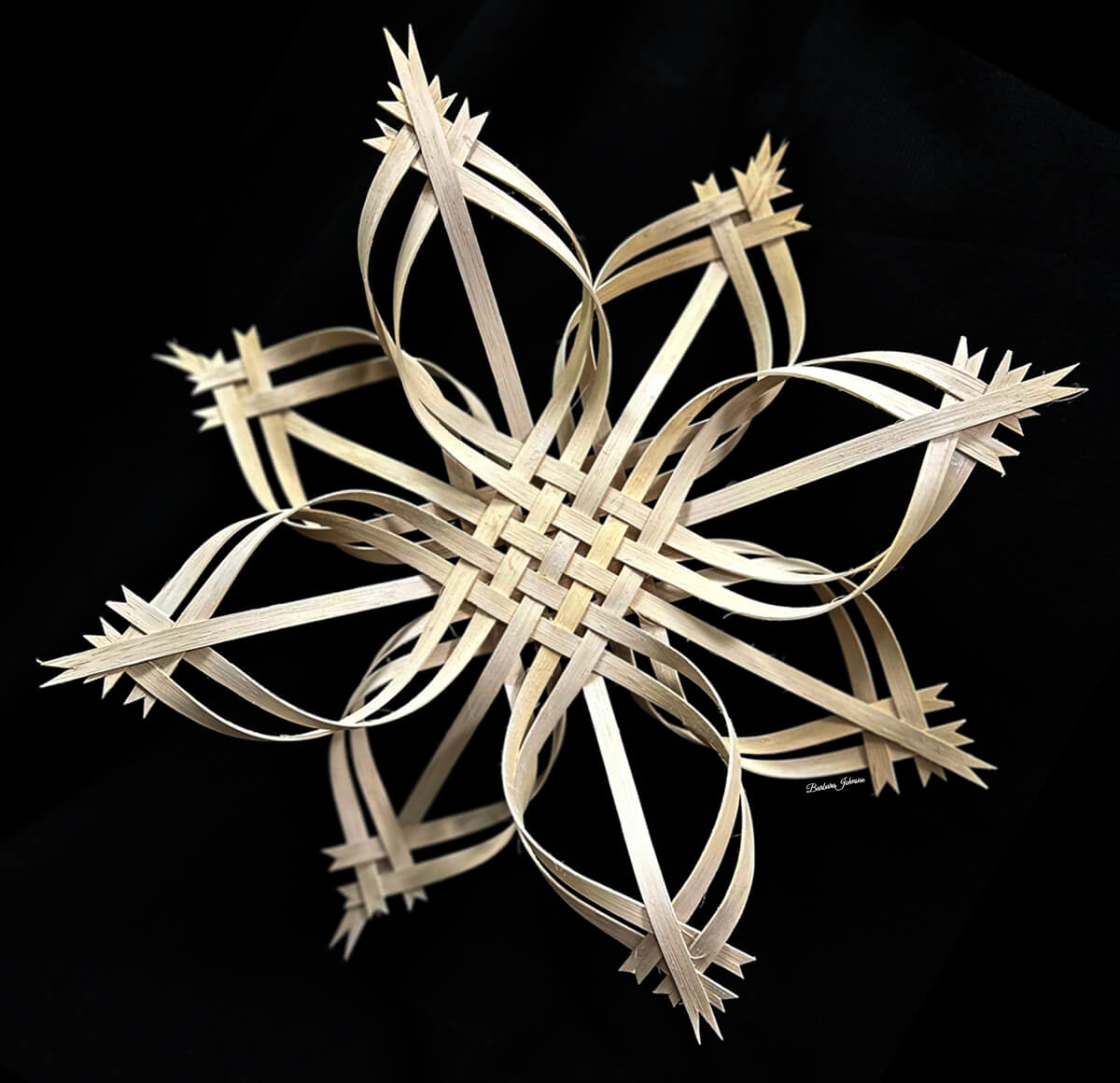 Scandinavian Star can be used as a tree topper. Also called the Swedish Advent Star.